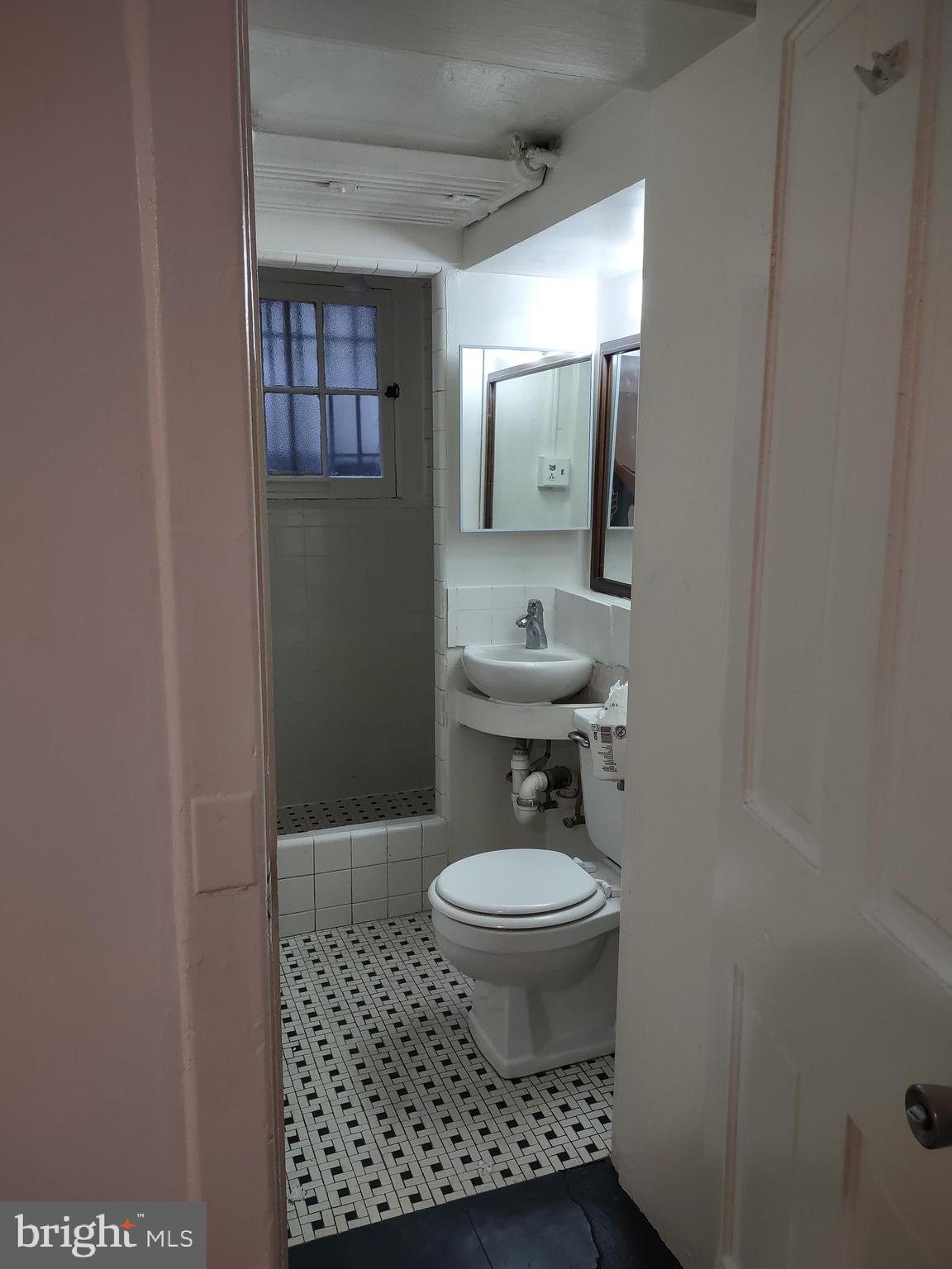 810 D Street Southeast, Unit B Washington, DC 20003 - Photo 25 of 26 a bathroom with a sink toilet and mirror