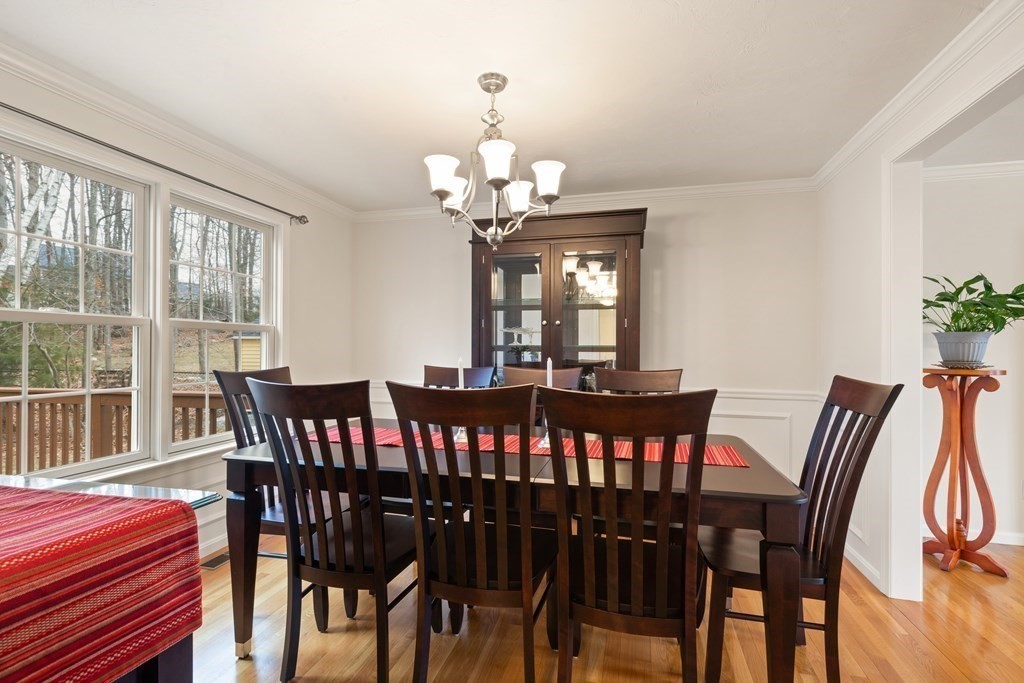 246 Morgan Road Whitinsville, MA 01588 - Photo 7 of 28 a view of a dining room with furniture and wooden floor