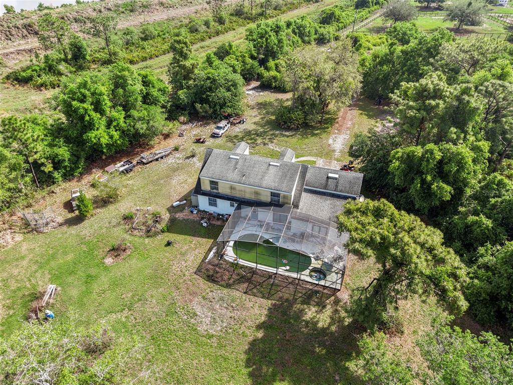 4385 Boggy Creek Road Kissimmee, FL 34744 - Photo 14 of 23 an aerial view of a house with a yard