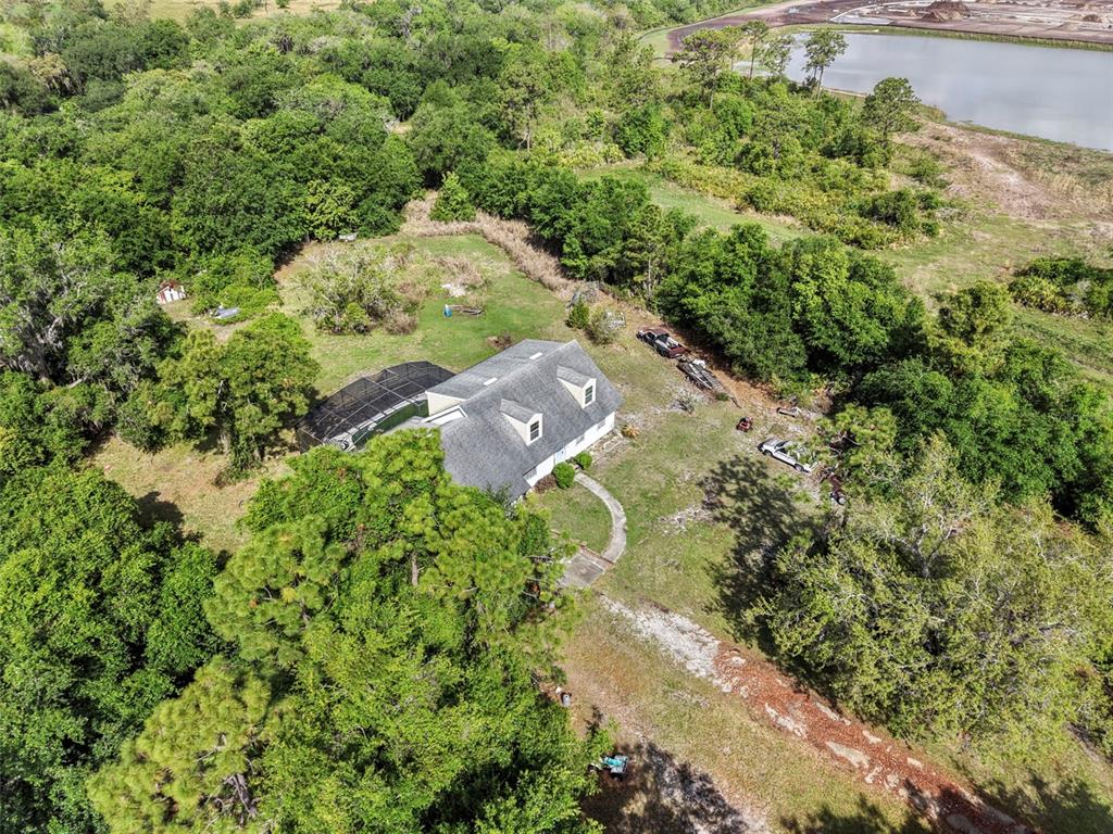 4385 Boggy Creek Road Kissimmee, FL 34744 - Photo 16 of 23 an aerial view of a house with a yard