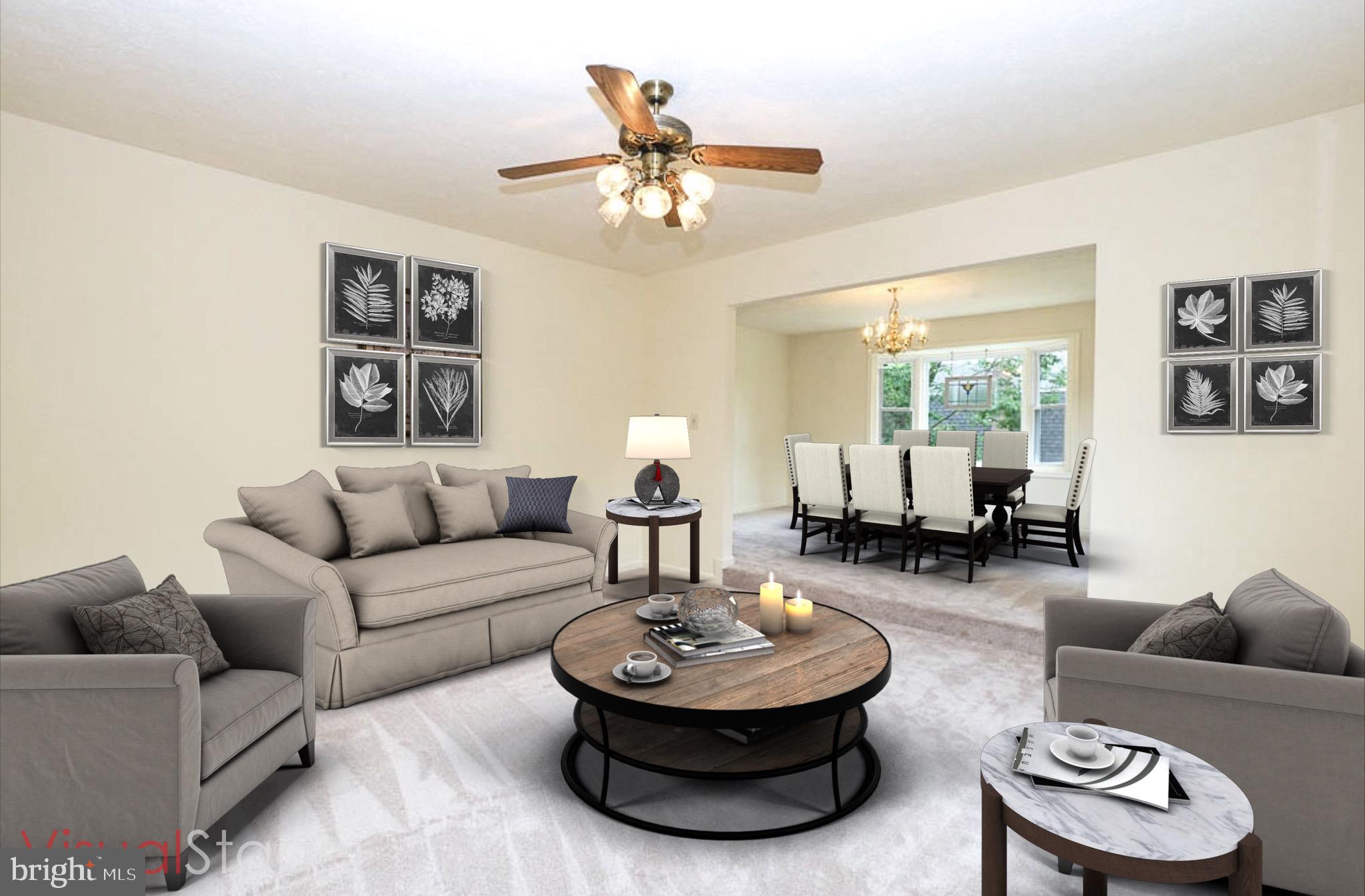18 Carrollton Road Sterling, VA 20165 - Photo 6 of 45 Formal living room (virtually staged)