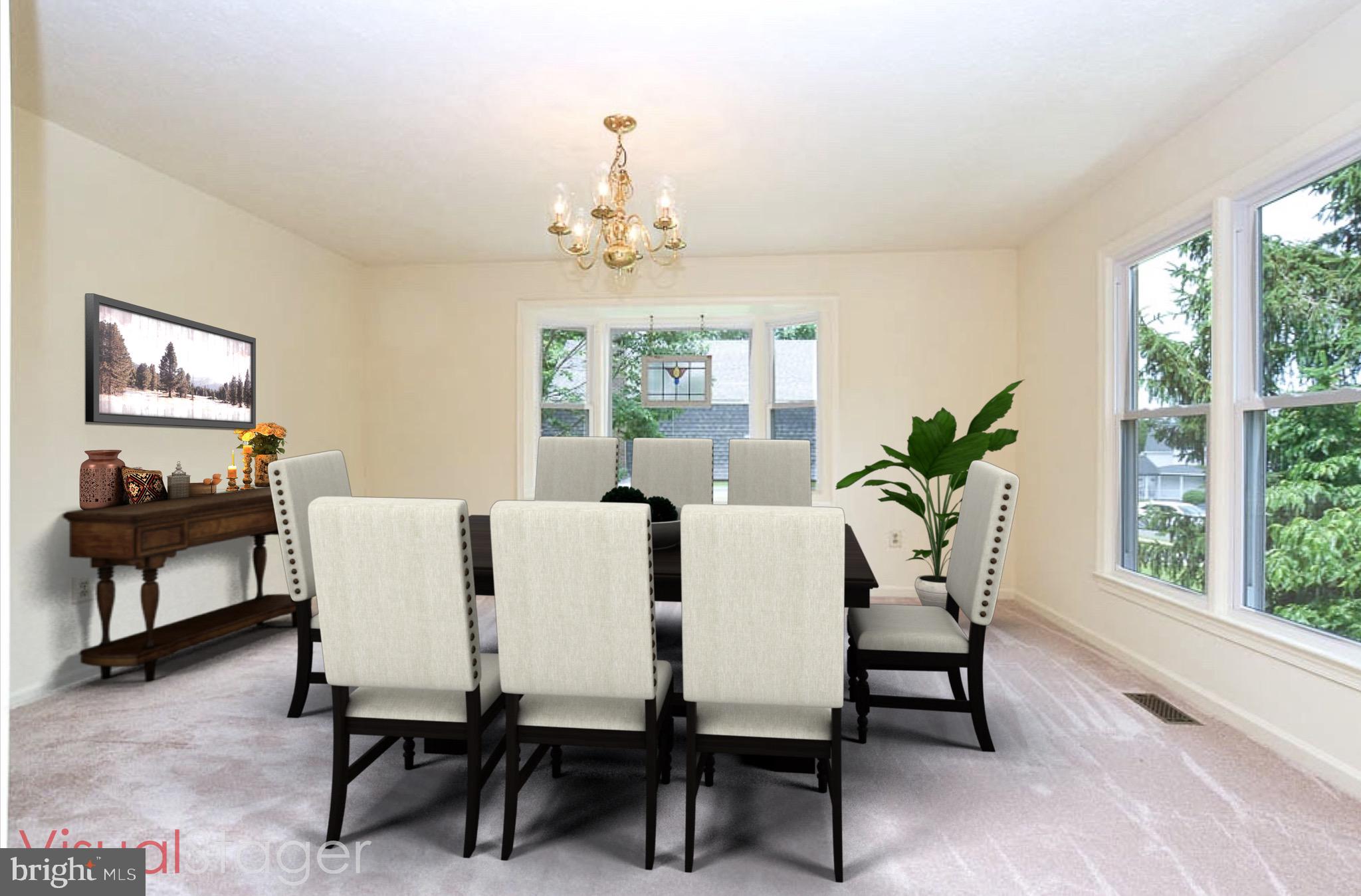 18 Carrollton Road Sterling, VA 20165 - Photo 7 of 45 Formal dining room (virtually staged)