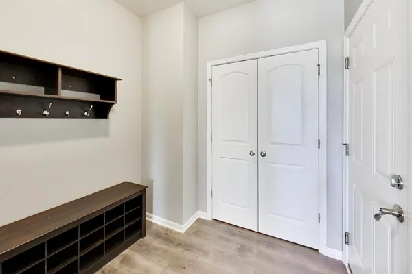 a view of room with closet