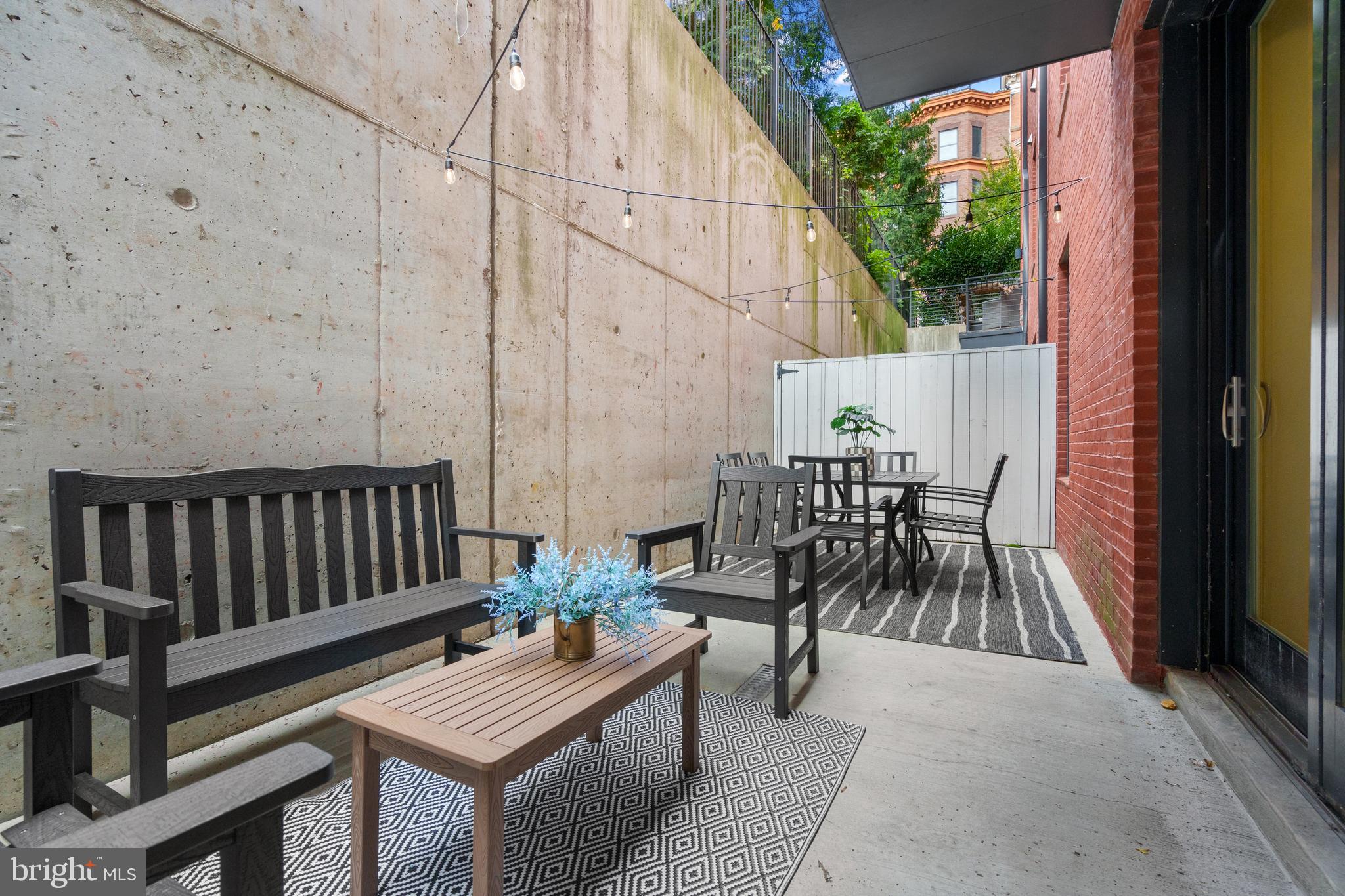1412 Chapin Street Northwest, Unit 3 Washington, DC 20009 - Photo 23 of 25 Huge patio