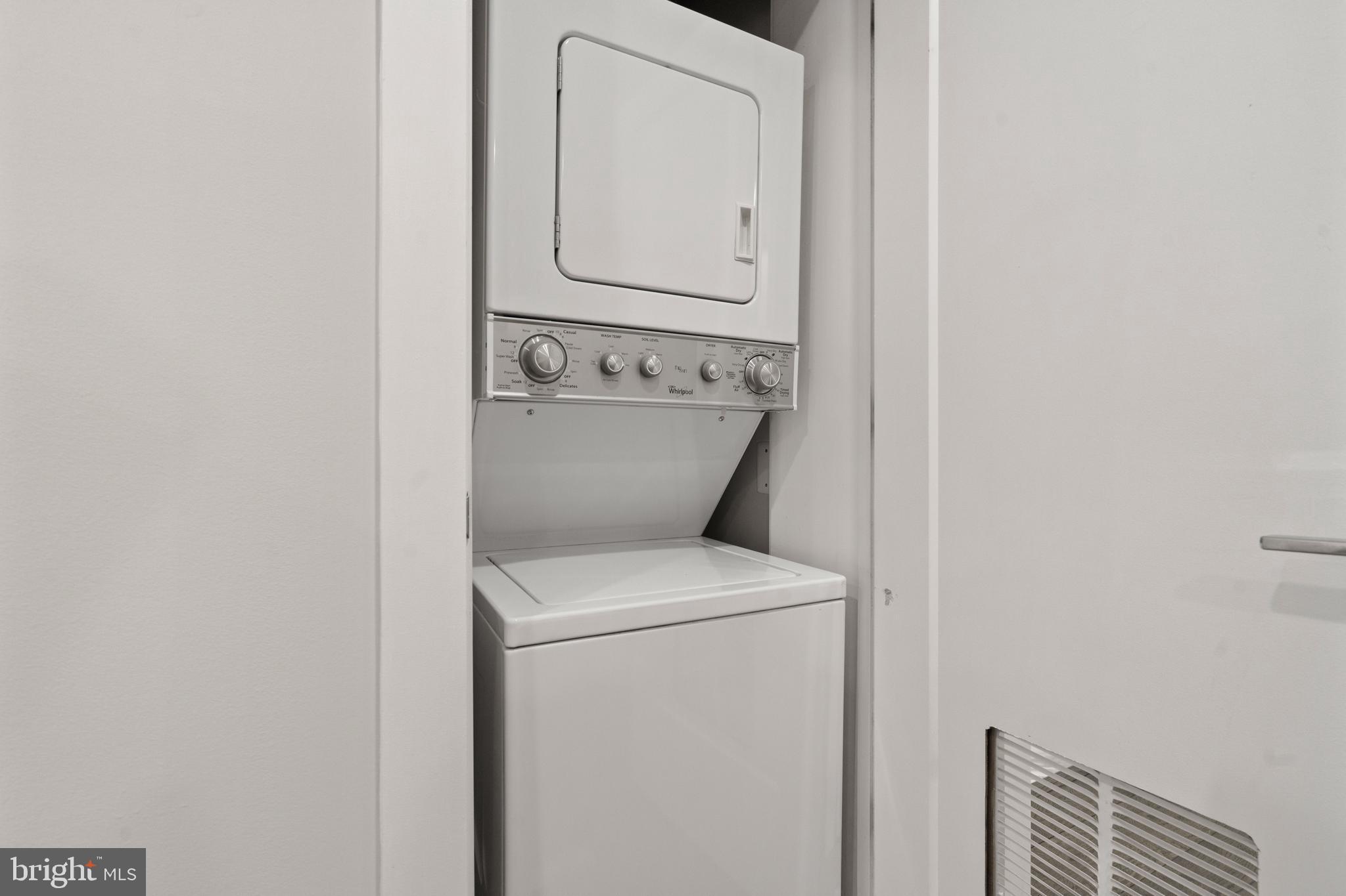 1412 Chapin Street Northwest, Unit 3 Washington, DC 20009 - Photo 25 of 25 In unit washer/dryer
