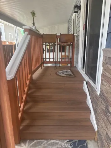 a view of potted plant in front of a building