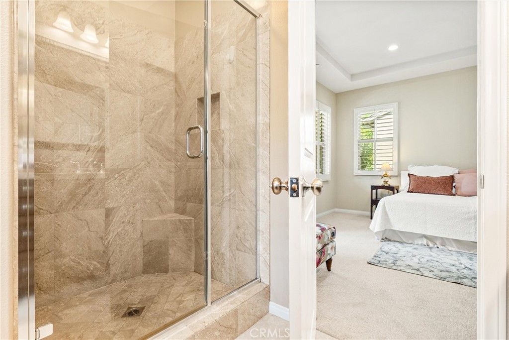 37 Peony Irvine, CA 92618 - Photo 22 of 56 Marble shower.