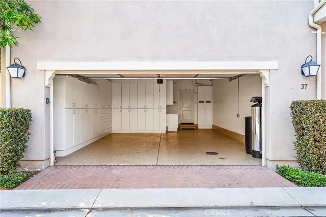 a view of a storage in a room