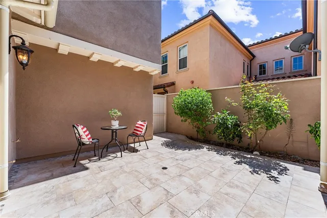 a view of a lounge chairs in the porch