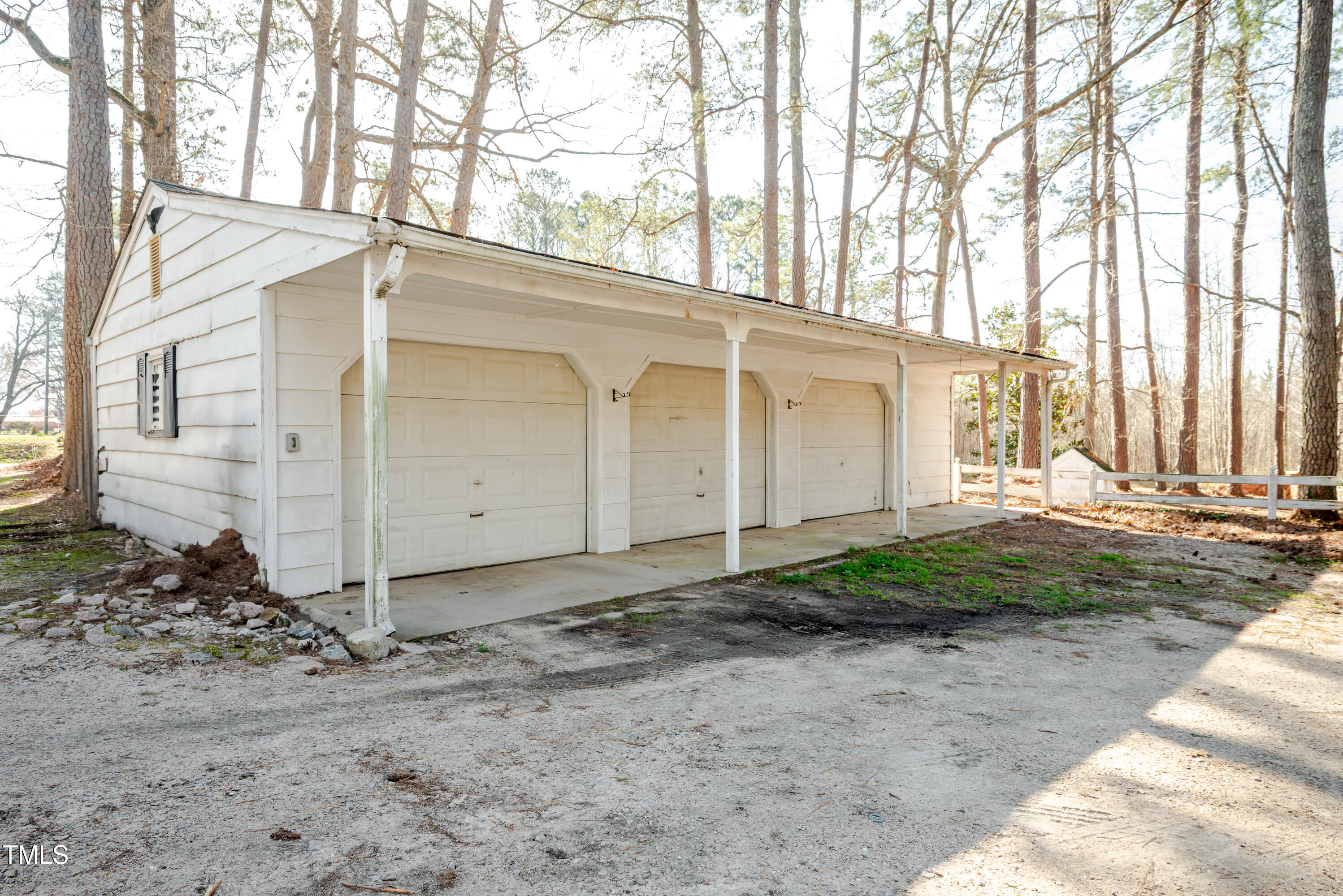 4105 Lassiter Road Wake Forest, NC 27587 - Photo 13 of 50 a view of a house with a backyard