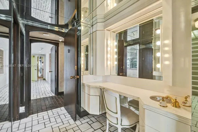 a room with furniture and window