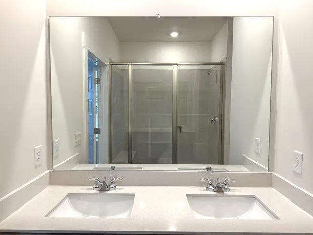 a view of a room with a utility room