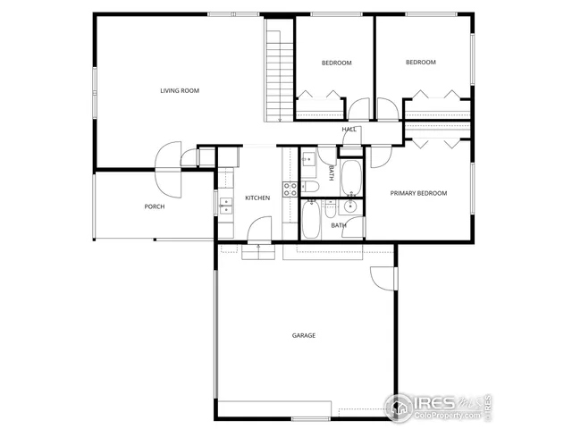 a picture of a bathroom with a shower