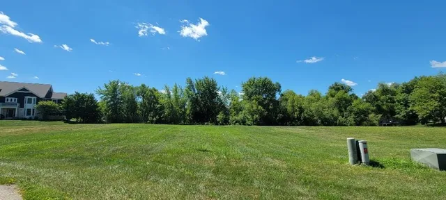 a view of a green field