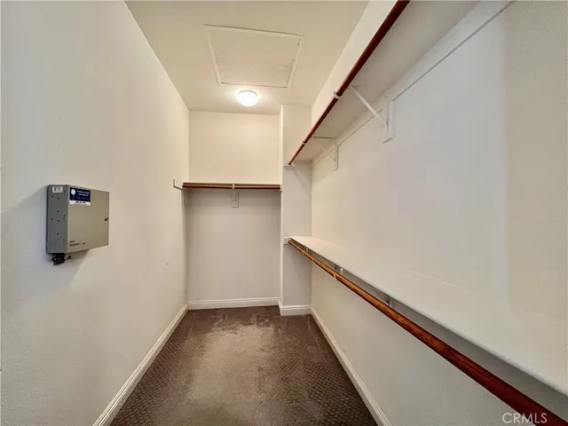 a view of hallway with stairs