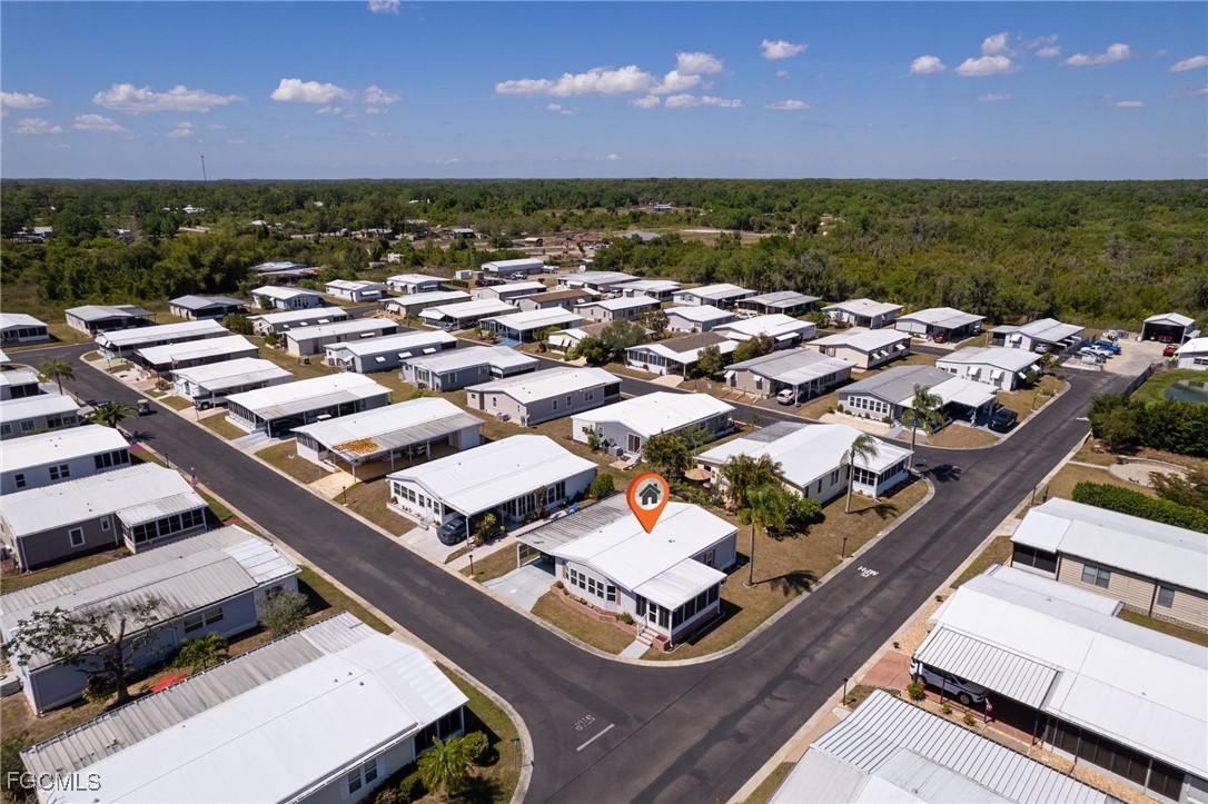 15 Ilex Street Alva, FL 33920 - Photo 32 of 43 an aerial view of residential houses with outdoor space