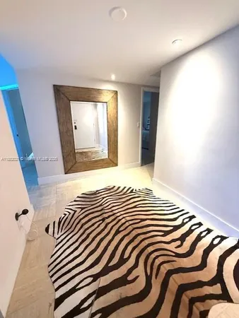 a view of front door