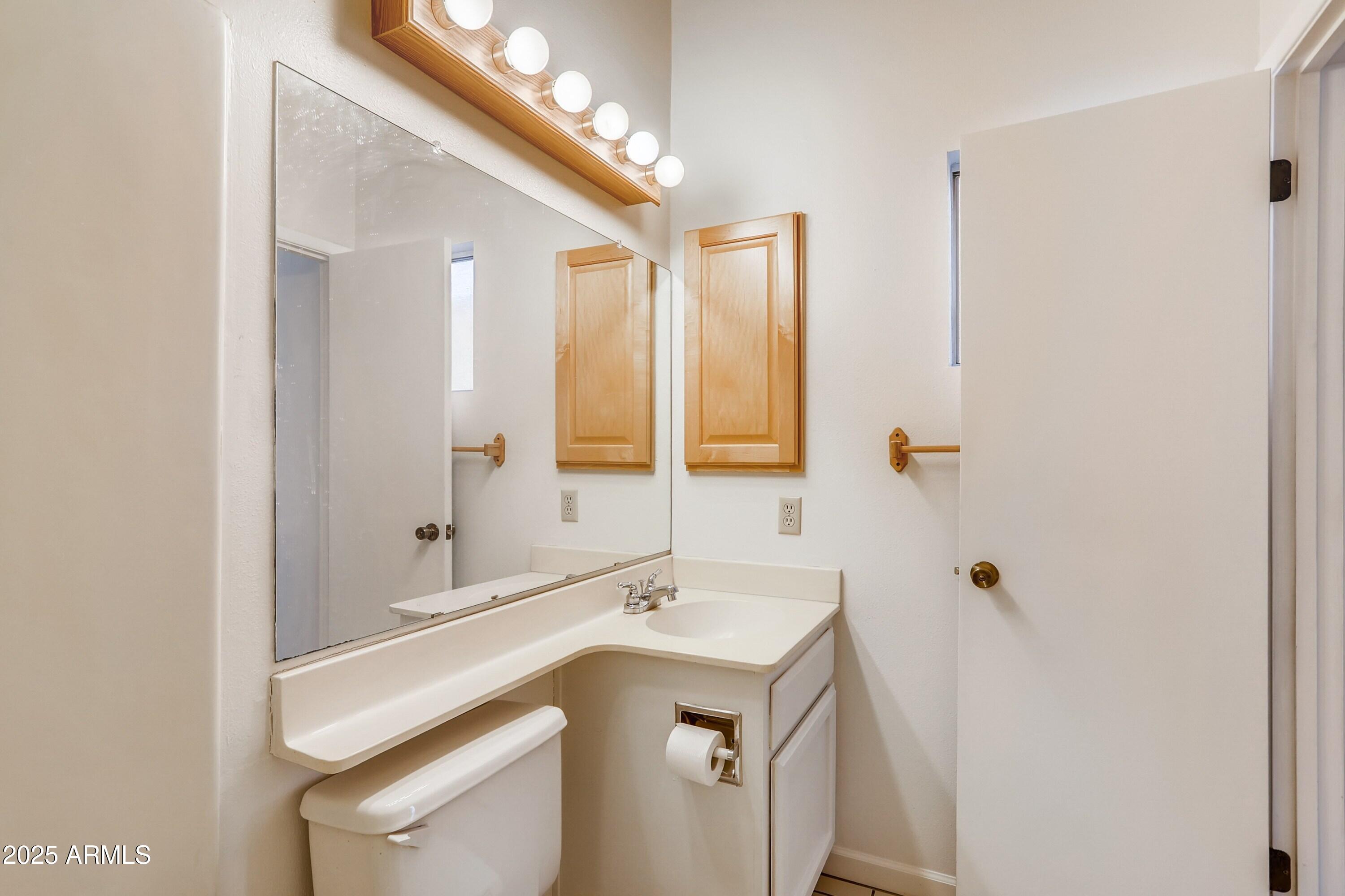 510 East Sequoia Drive Phoenix, AZ 85024 - Photo 9 of 12 a bathroom with a sink and a mirror