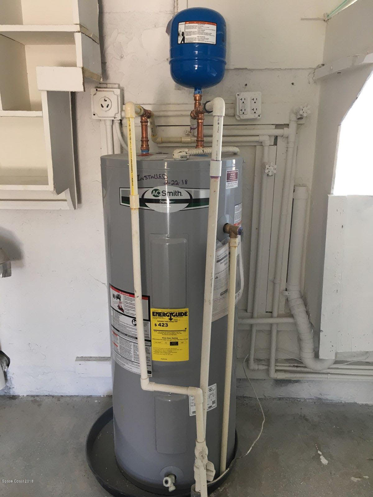 157 St George Road West Melbourne, FL 32904 - Photo 13 of 16 New Water Heater