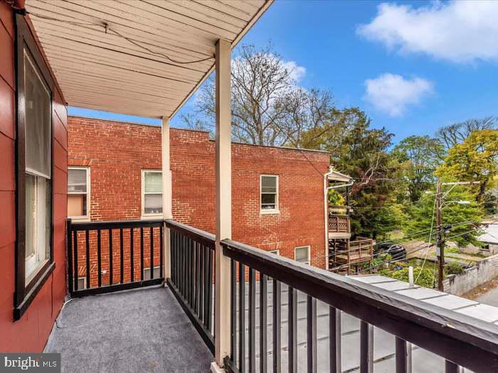 101 East 3rd Street, Unit 3 Frederick, MD 21701 - Photo 7 of 11 a view of a balcony with a tree