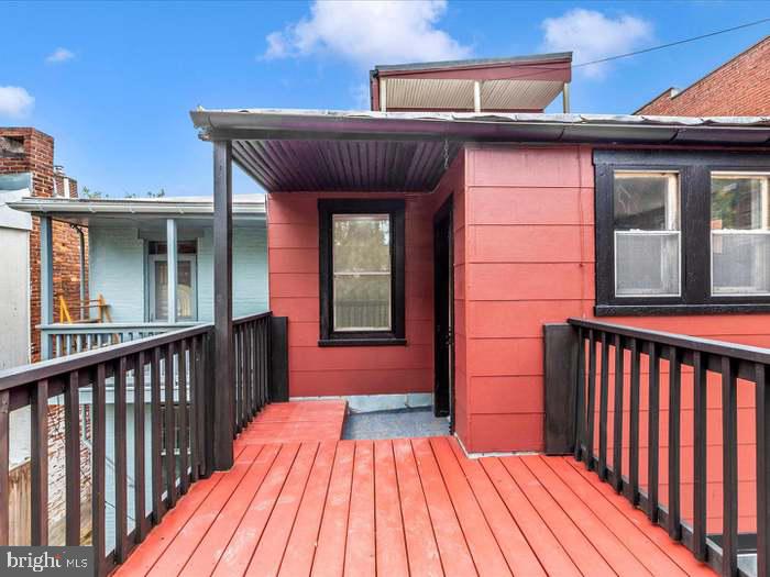 101 East 3rd Street, Unit 3 Frederick, MD 21701 - Photo 8 of 11 a view of a house with wooden deck