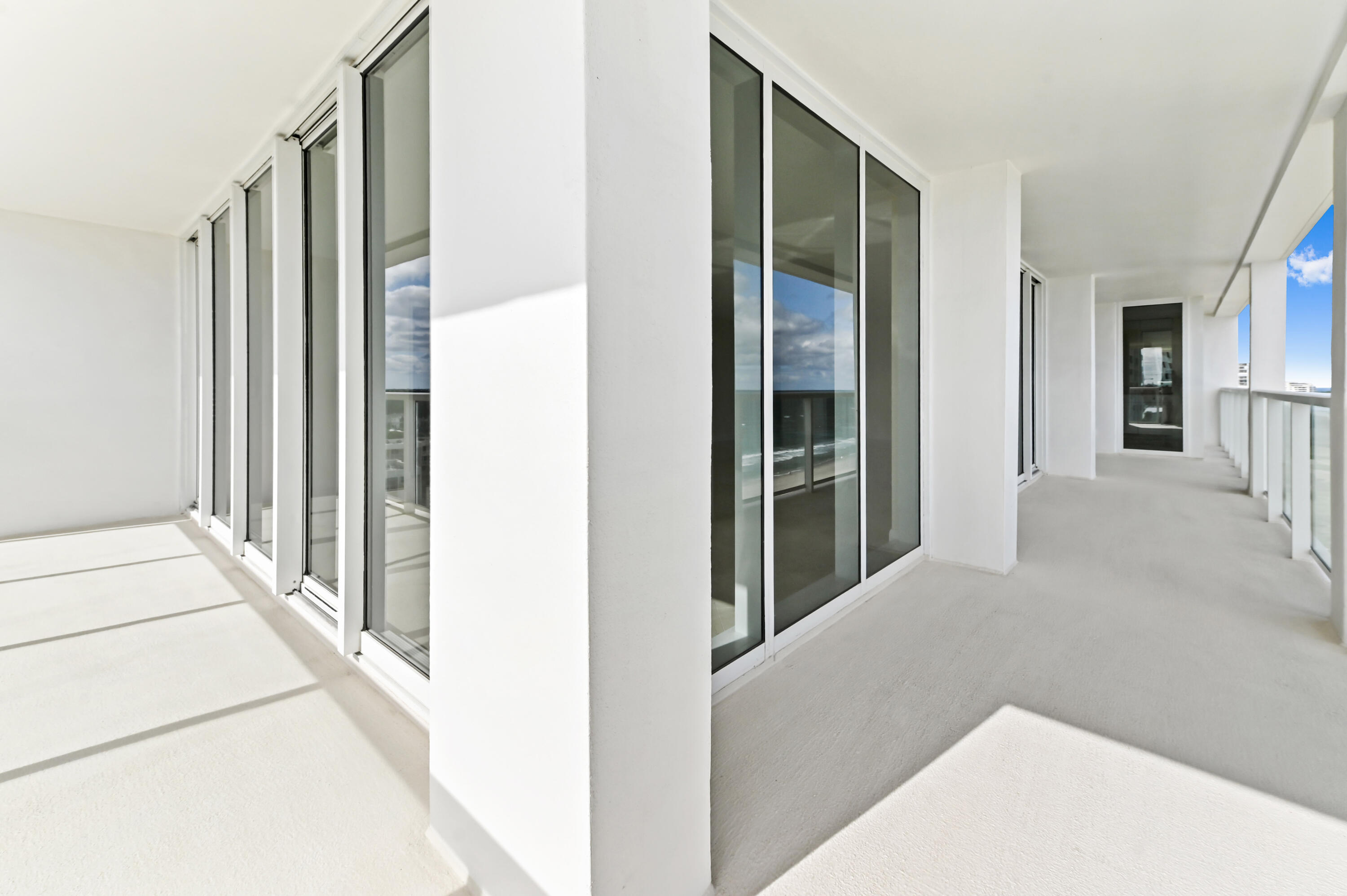 2800 South Ocean Boulevard, Unit 11M Boca Raton, FL 33432 - Photo 14 of 65 a view of a hallway with wooden floor and entryway