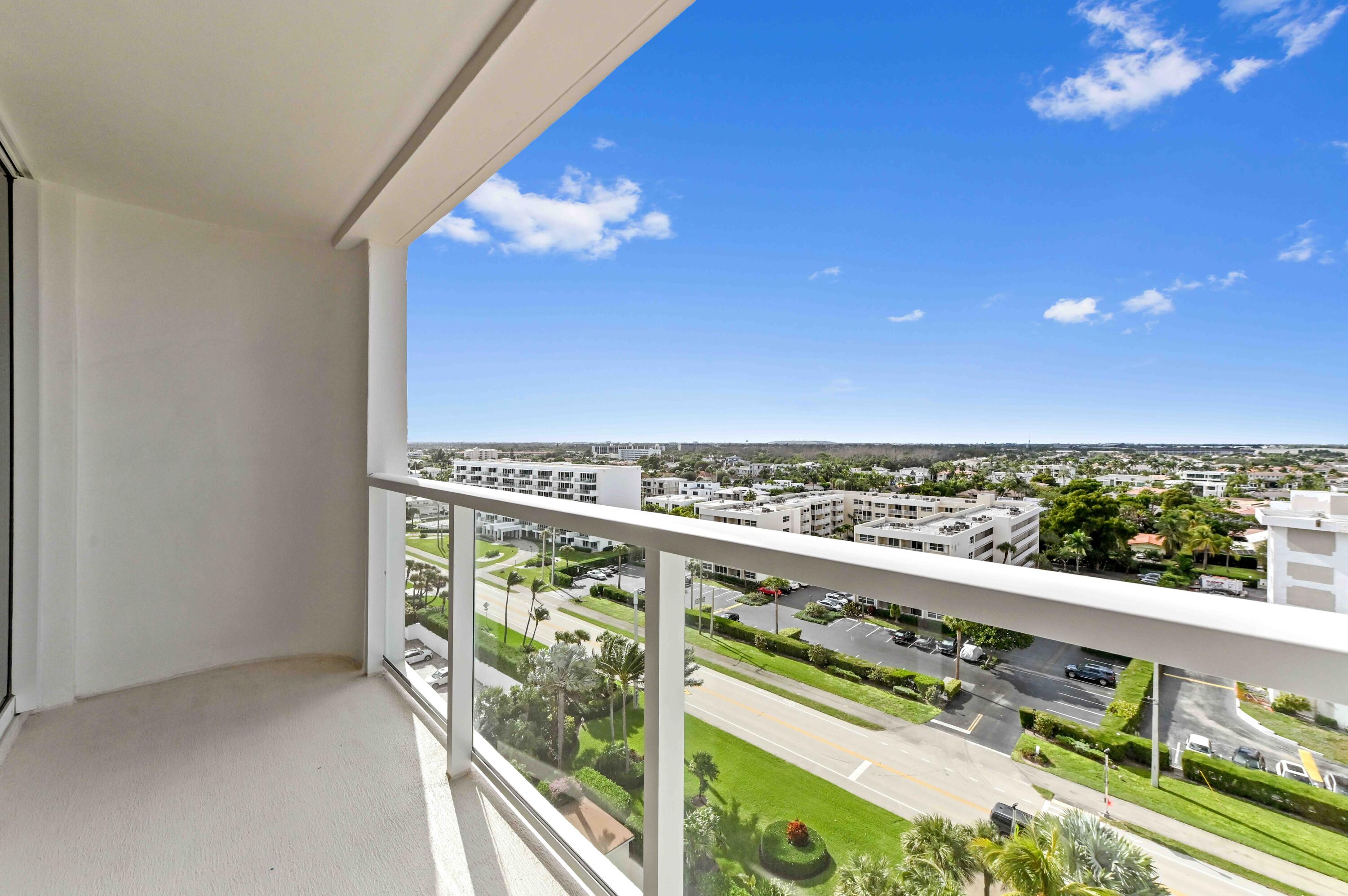 2800 South Ocean Boulevard, Unit 11M Boca Raton, FL 33432 - Photo 30 of 65 a view of a balcony with an outdoor space