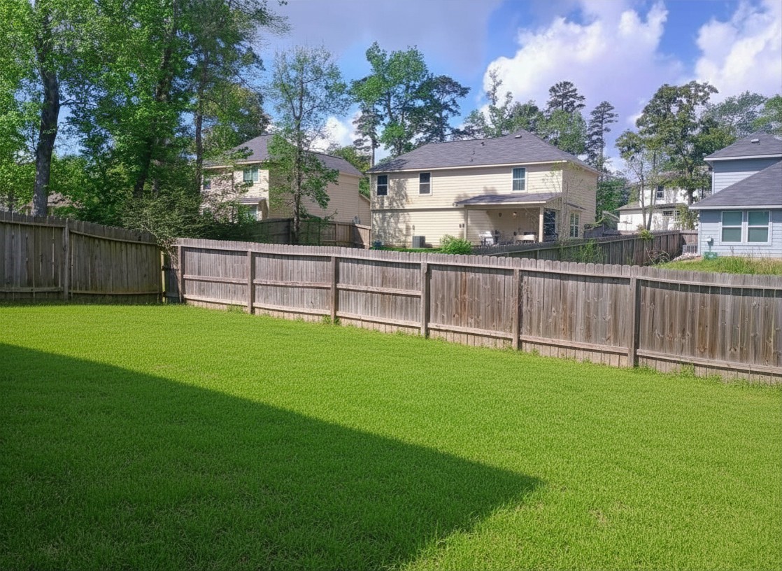 14945 Austin Road Willis, TX 77378 - Photo 15 of 15 a front view of a house with a yard