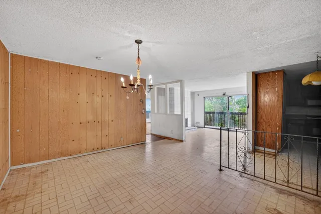 a view of a livingroom with a staircase