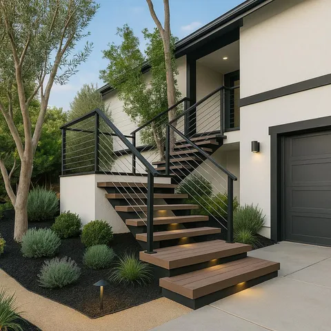 a view of entryway with a front door