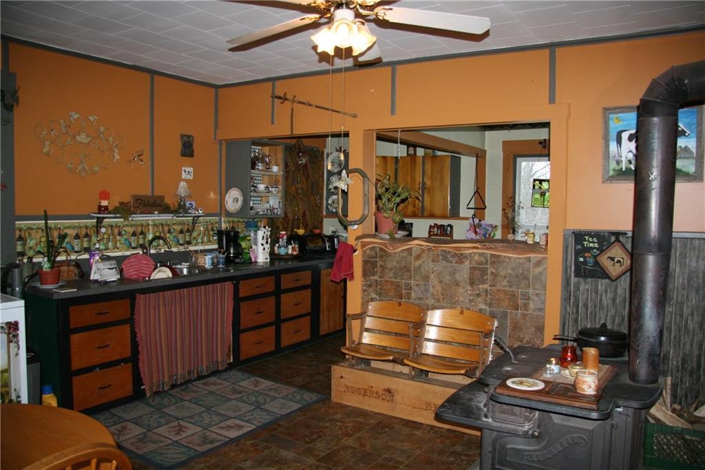 14 North Guilford Road Monson, ME 04464 - Photo 4 of 35 Large kitchen and dining area with...
