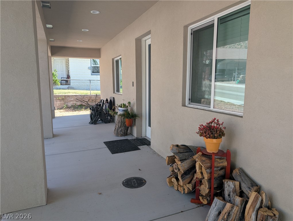 251 Spring Heights Caliente, NV 89008 - Photo 3 of 27 An inviting covered patio provides a perfect outdoor living extension.