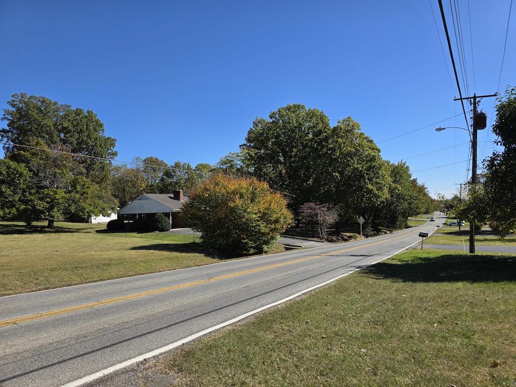 540 Bernard Road Rocky Mount, VA 24151 - Photo 22 of 23 a view of a yard with yellow house