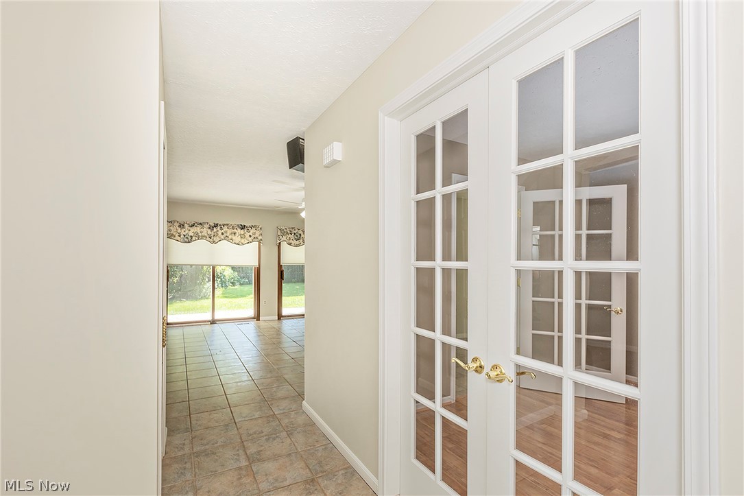 6635 Liberty Road Solon, OH 44139 - Photo 4 of 44 French doors leading to living room/office/music room