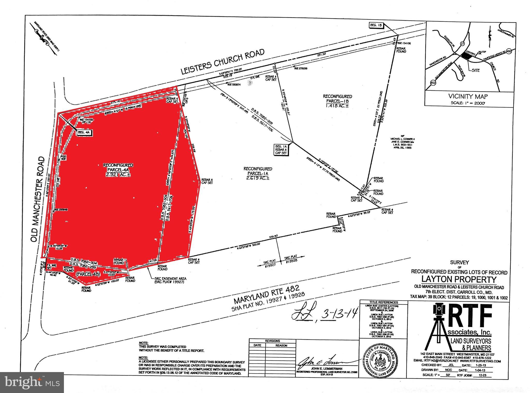 Lot 4 Old Manchester Road Westminster, MD 21157 - Photo 1 of 2