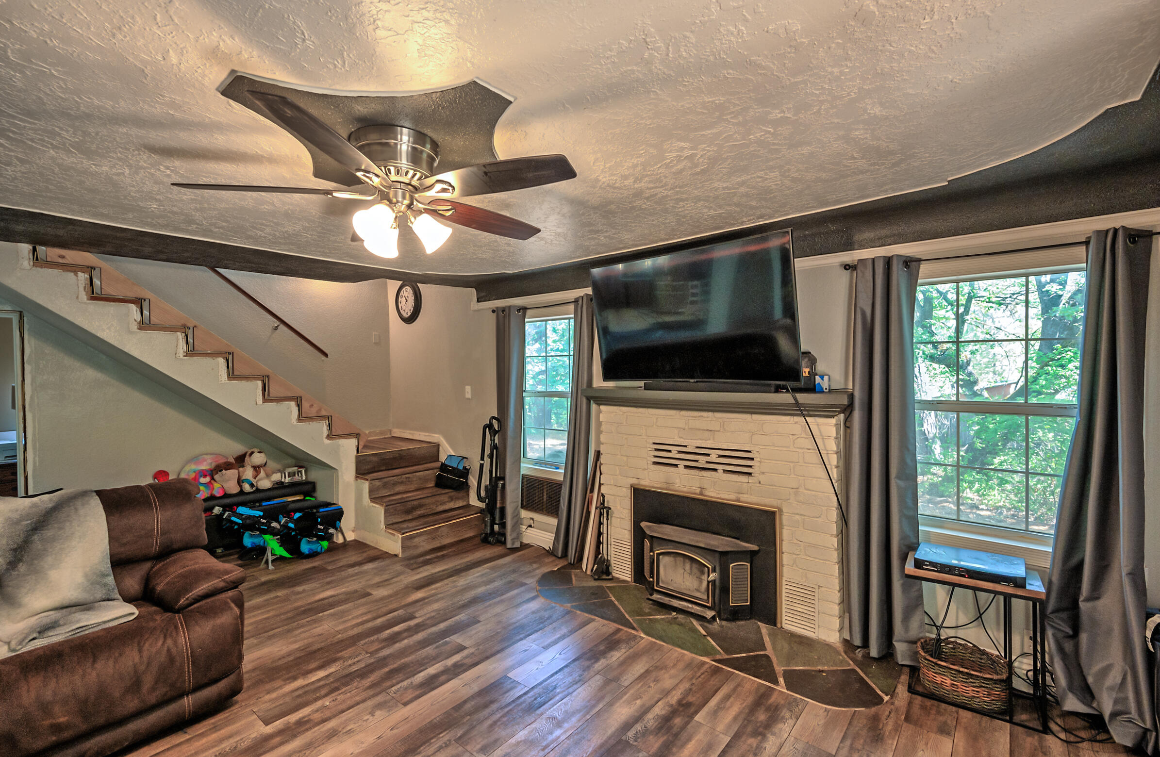 12003 Atkins Road Whitmore, CA 96096 - Photo 9 of 36 Stairs to bedrooms