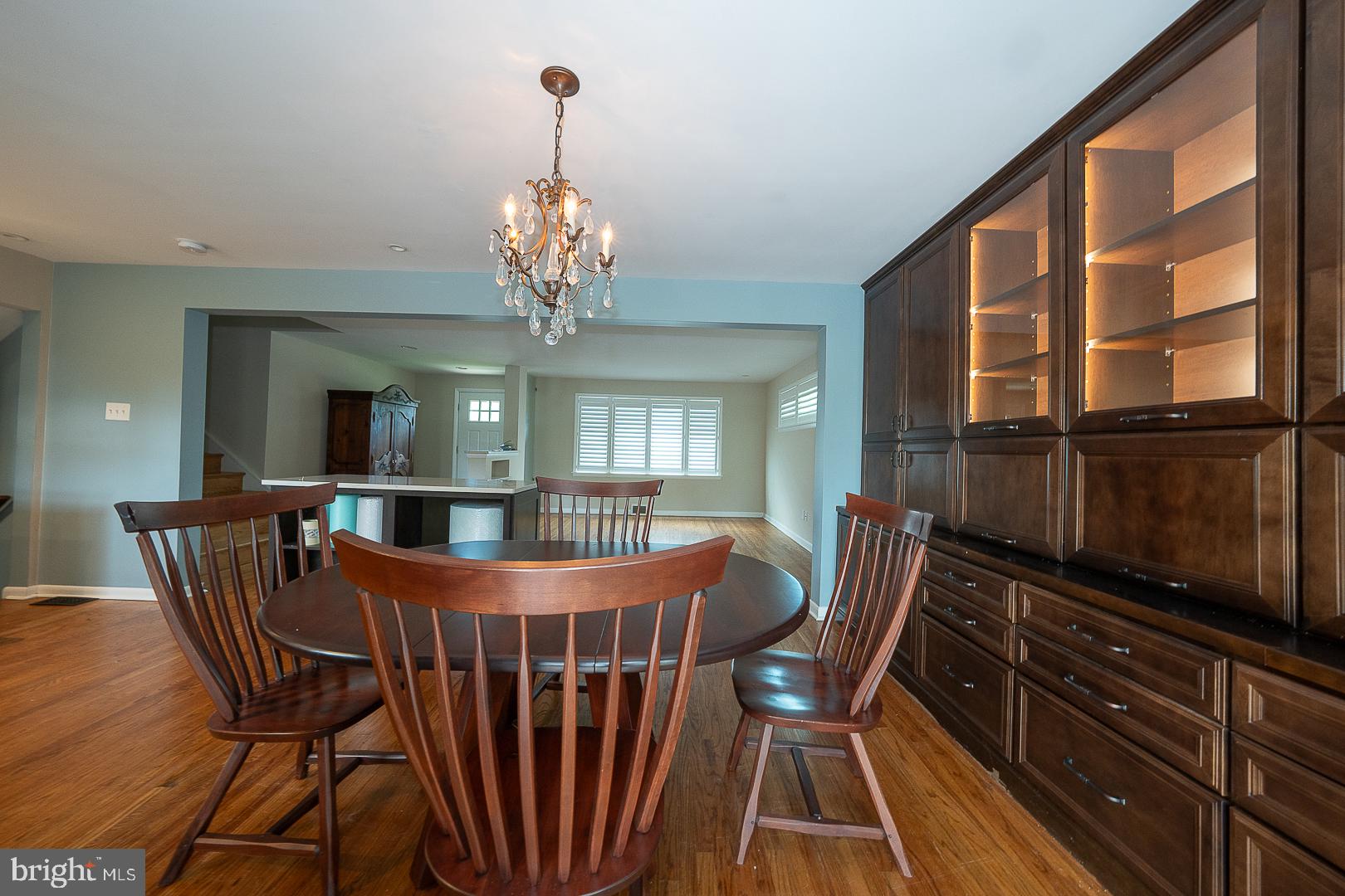 20 Fairview Road Swarthmore, PA 19081 - Photo 15 of 57 a view of a dining room with furniture and chandelier