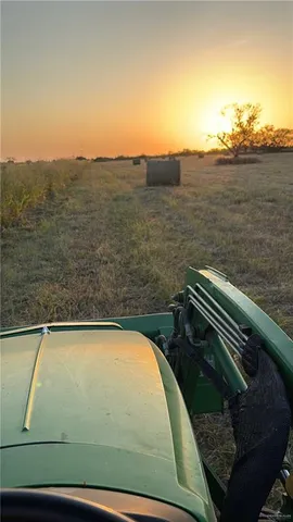 a view of a yard with an outdoor space