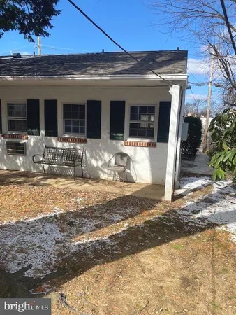 a view of a house with a patio