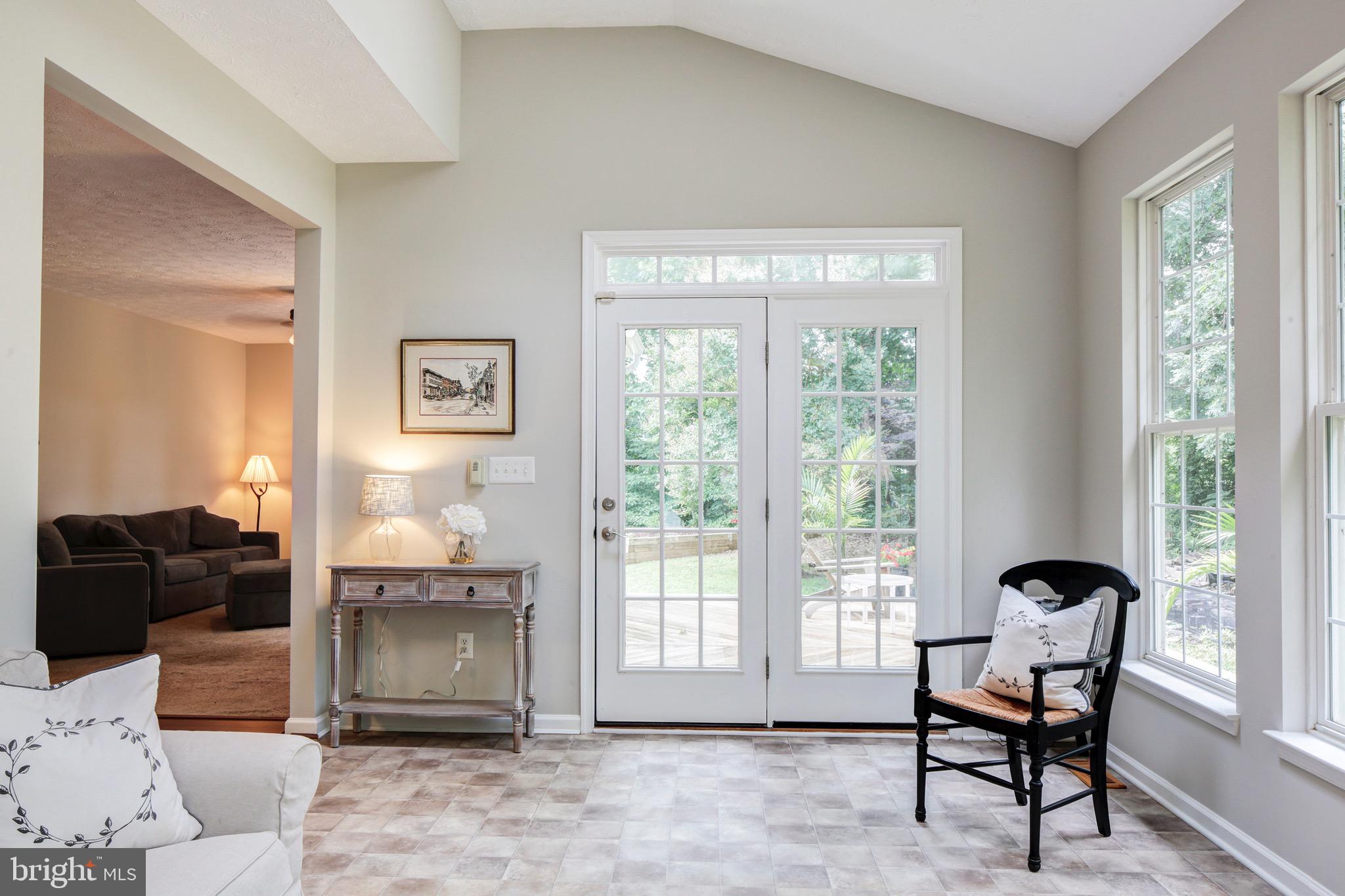 1428 Bretton View Road Annapolis, MD 21409 - Photo 12 of 41 Expansive sunroom leads to rear deck