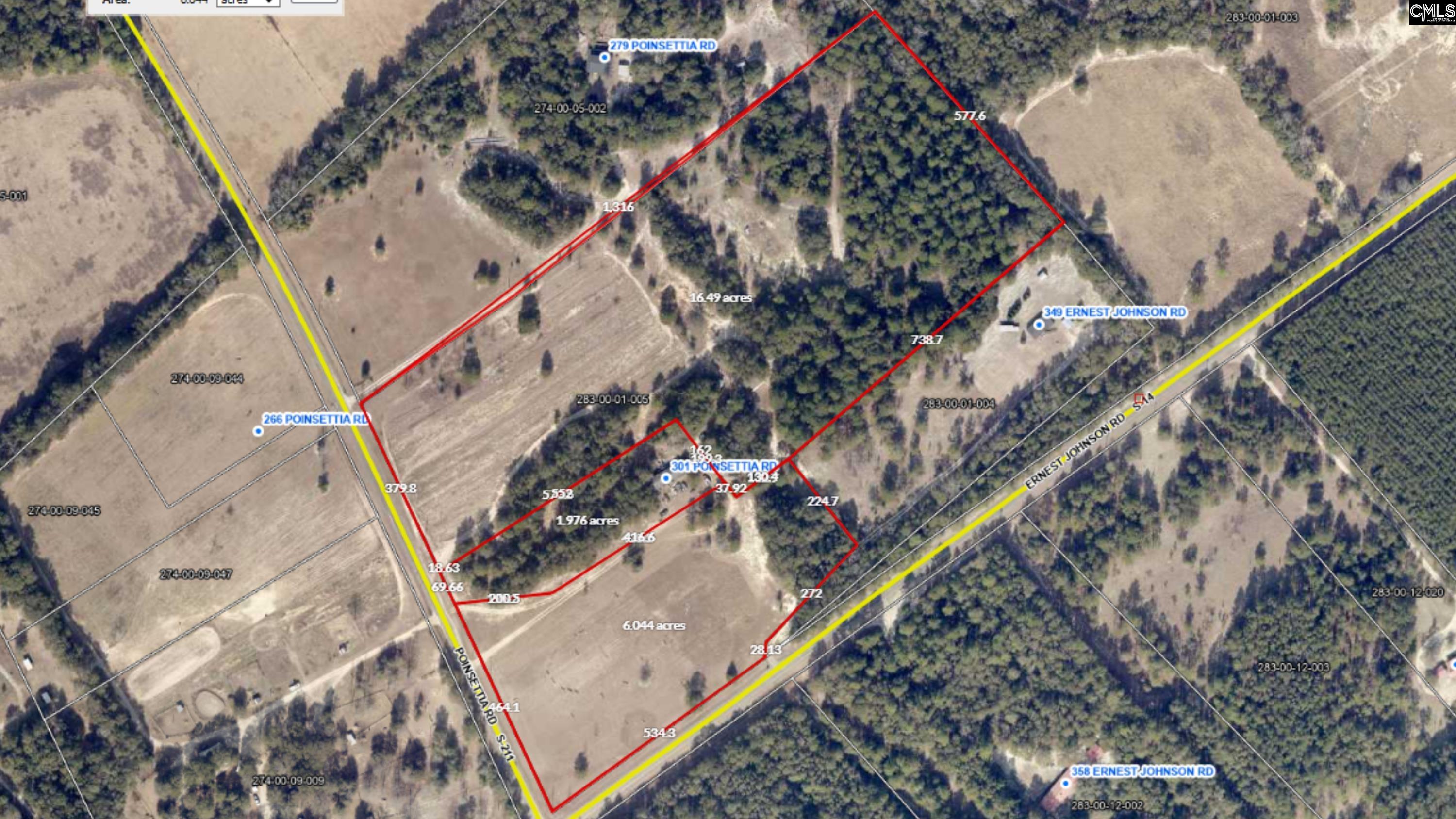 0 Poinsettia Road Wagener, SC 29164 - Photo 15 of 15 Gallery Image 15