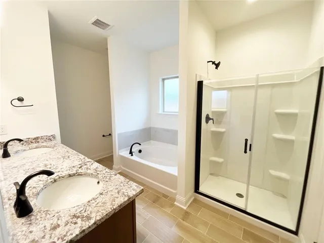 a storage room with empty racks