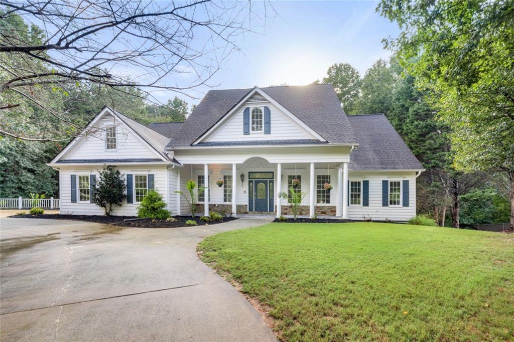 4879 Goddards Ford Road Gainesville, GA 30504 - Photo 1 of 1 front view of a house with a yard