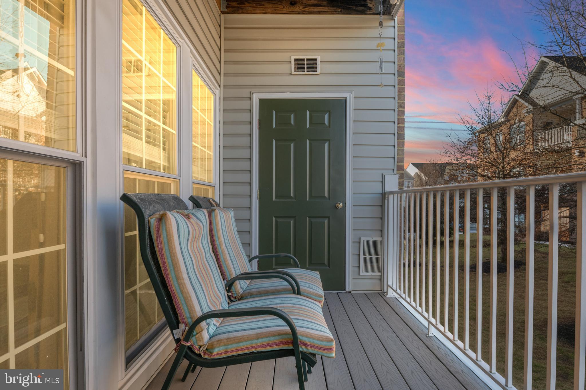 5485 Glenthorne Court, Unit 5485 Rosedale, MD 21237 - Photo 7 of 50 Balcony with newer composite decking