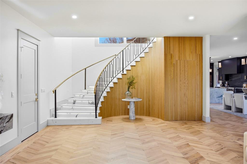 1000 West Wintergreen Road DeSoto, TX 75115 - Photo 12 of 40 a view of entryway and hall with wooden floor