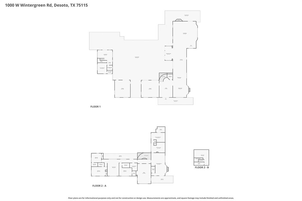 1000 West Wintergreen Road DeSoto, TX 75115 - Photo 40 of 40 a picture of floor plan