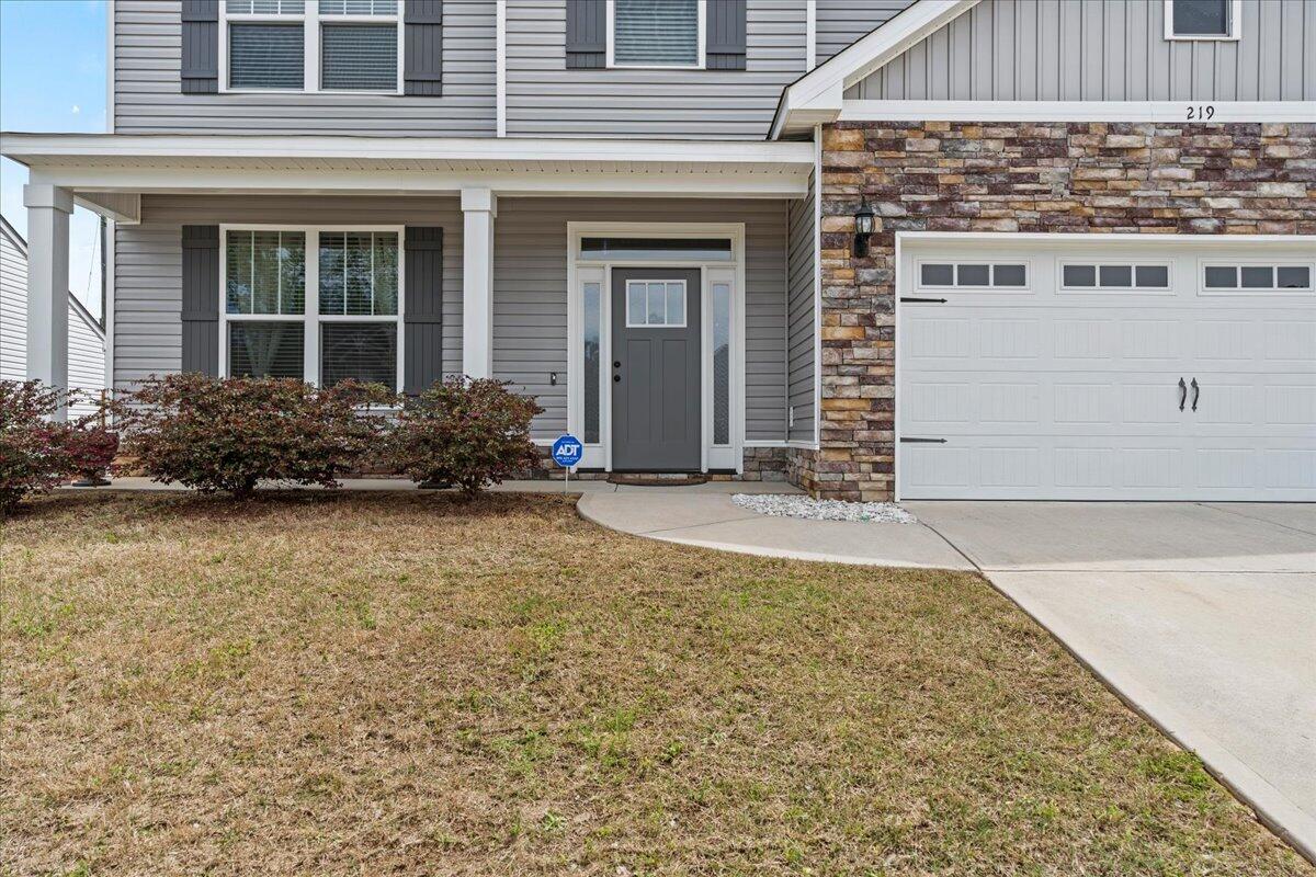 219 Swinton Pond Road Grovetown, GA 30813 - Photo 4 of 39 04-FRONT PORCH VIEW