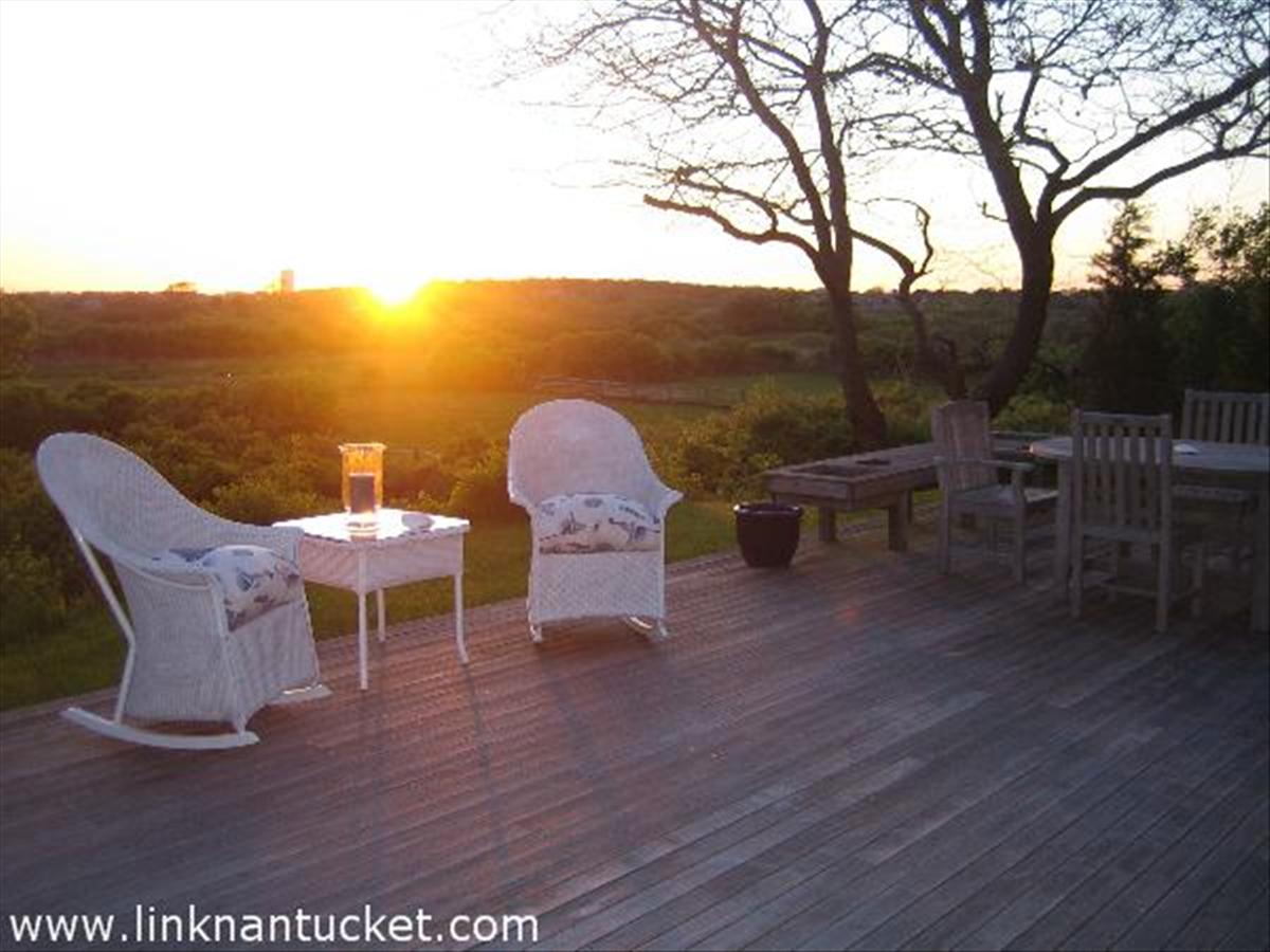 21 R Madaket Road Nantucket, MA 02554 - Photo 9 of 20 Late fall view off western facing deck