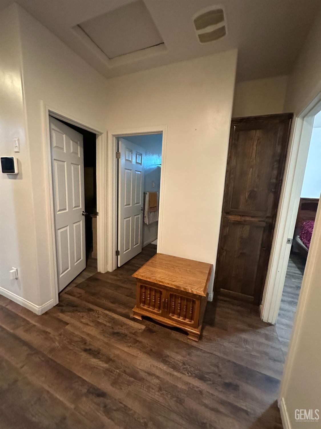 Undisclosed Address Wasco, CA 93280 - Photo 3 of 24 a view of front door with wooden floor