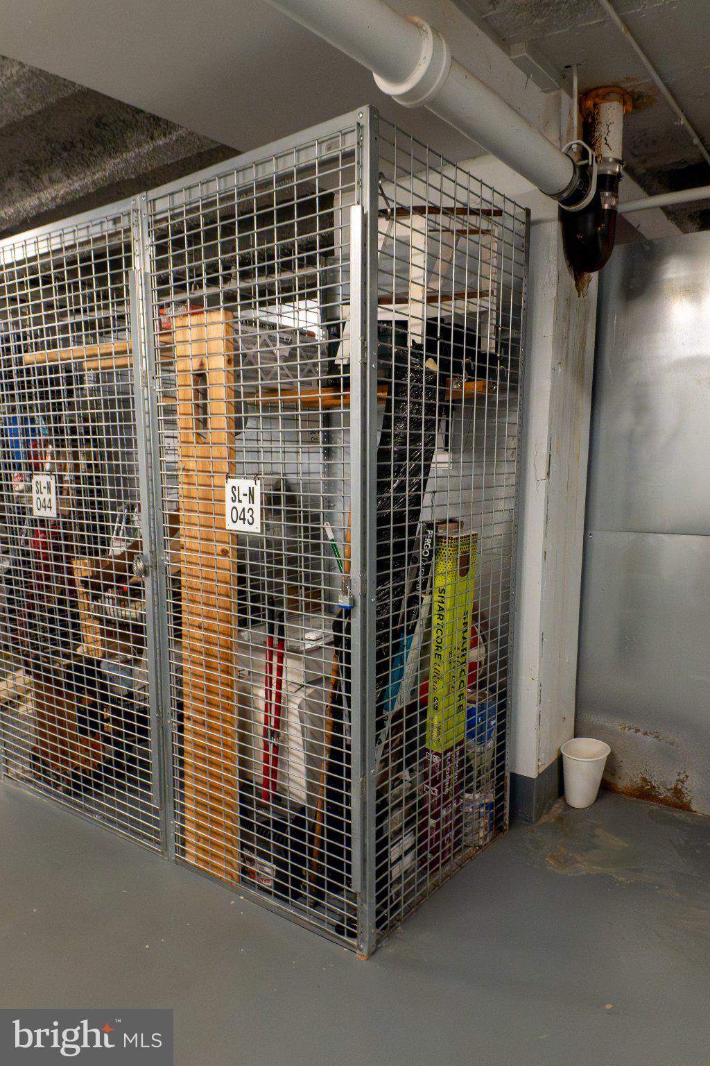 800 4th Street Southwest, Unit N107 Washington, DC 20024 - Photo 41 of 52 Secure storage space in a basement.